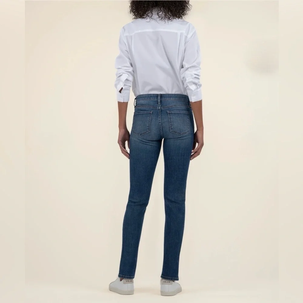 Kut From The Kloth Catherine Mid-Rise Boyfriend Jean- Size 0 - Picture 2 of 9